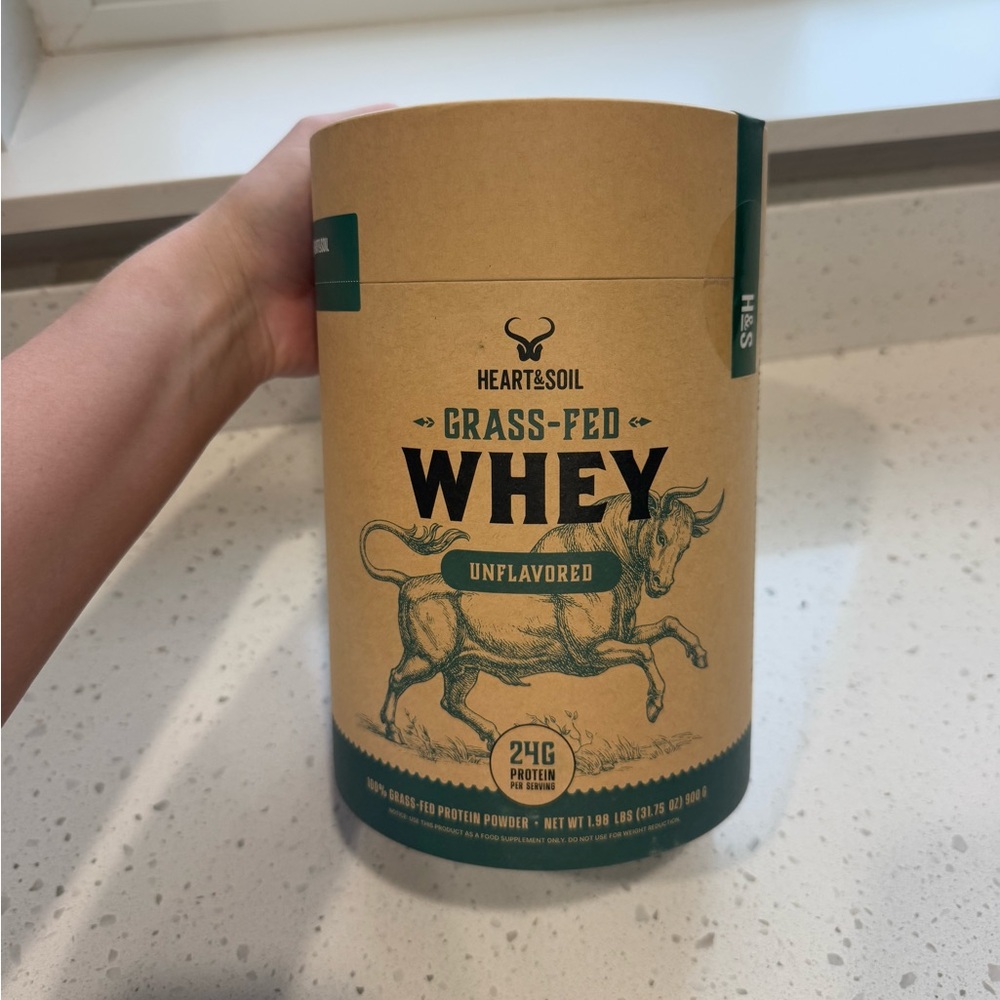 Heart & Soul Unflavored Whey Protein Powder - Picture 2 of 5